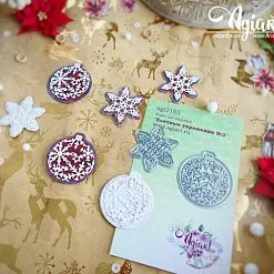 Нож "Елочные украшения №2", 4,8х4,5 см (AgiArt)