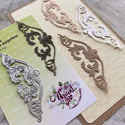 Нож "Дворцовый вензель", 9,5х3,1 см (AgiArt)