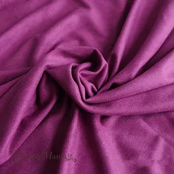 Отрез замши 30х70 см "Двусторонняя. Марсала" (Pty Китай)