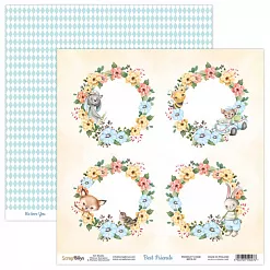 Бумага "Best friends 2" (ScrapBoys)