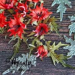 Нож "Листья чертополоха", 5,2х3,4 см (AgiArt)