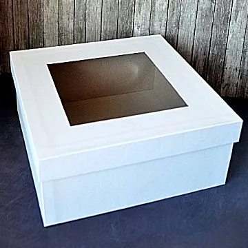 Коробка для альбома 20х20 см с окошком