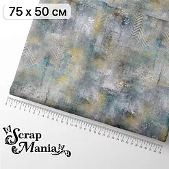 Отрез ткани 75х50 см "Элементарно, Ватсон! Туман воспоминаний" (ScrapMania)