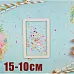 Заготовка для тиснения "Прямоугольник средний", 15х10 см (CraftStory) Заготовка для тиснения "Прямоугольник средний", 15х10 см (CraftStory)