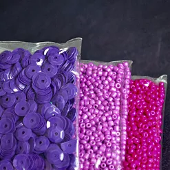 Набор пайеток с бисером "Ежевичная прелесть" (Фабрика Декору)