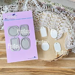 Нож "Тэги 1697", 2,5х3,8 см (Fantasy)