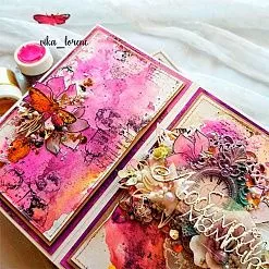 Сухая краска "Gold. Майский пион", 8 гр (Фрактальные краски)