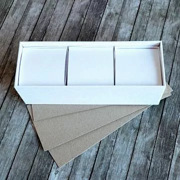 Заготовка для маминых сокровищ с 3 коробочками