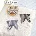 Нож "Готическая эстетика. Грудная клетка", 5,8х5,4 см (ScrapMania)