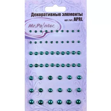 Набор полужемчужин "Бирюзовый" (Mr.Painter)