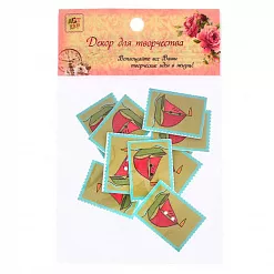 Набор деревянных пуговиц "Кораблик" (АртУзор)