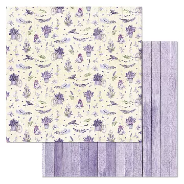 Бумага "Лавандовый вечер. Любимый аромат" (ScrapMania)