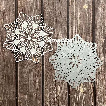 Нож "Кружевная салфетка-2", 10 см (ScrapMan)