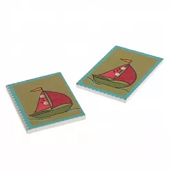 Набор деревянных пуговиц "Кораблик" (АртУзор)