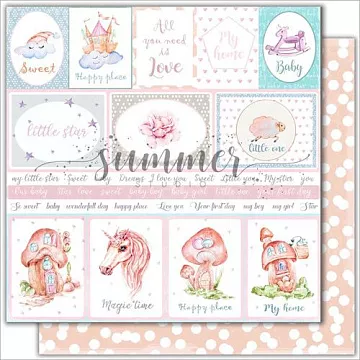 Бумага "Vanilla dreams. Cards" (Summer studio)