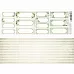 Лист с картинками 10х30 см "Улочки счастья. Таблички" (ScrapMania)
