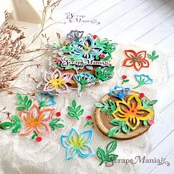 Нож "Соловьиные сказки. Цветы-колдуны", 5,1х6 см (ScrapMania) Нож "Соловьиные сказки. Цветы-колдуны", 5,1х6 см (ScrapMania)