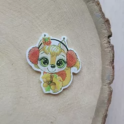 Акриловое украшение "Белочка", 3,5х4 см