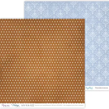 Бумага 30х30 см "Vintage basic 02" (Muscari)