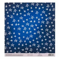 Бумага 20х20 см на клеевой основе "Звездное небо" (АртУзор)