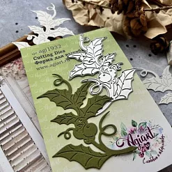 Нож "Падуб с ягодками", 9,5х6,5 см (AgiArt)