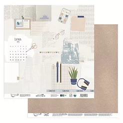 Бумага 30х30 см "с 10 до 18. 5" (Mr.Painter)