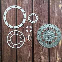 Нож "Техно колесо", 7,6 см (Scrapman)