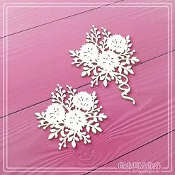 Чипборд "Букеты", 5х6,8 см (СкрапМагия)