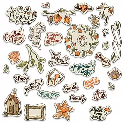 Набор вырубок "Физалис" (Mr.Painter) Набор вырубок "Физалис" (Mr.Painter)