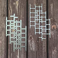 Нож "Решетка", 10х5,7 см (Scrapman)