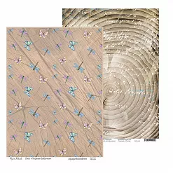 Набор бумаги А4 "Яркая цветочная", 12 листов (PaperBlonde)