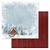 Бумага "Новогодние традиции. Пейзаж" (ScrapMania)