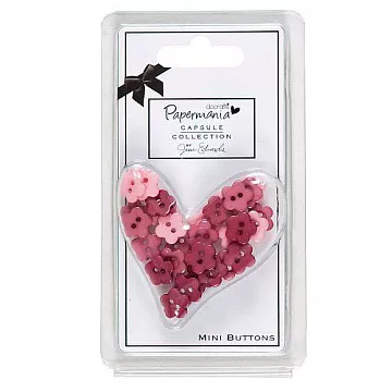 Набор пуговиц "Розовые цветы" (DoCrafts)