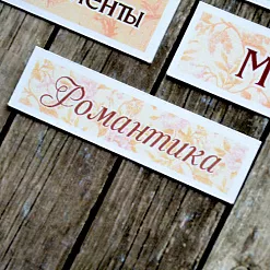 Набор высечек из бумаги "Надписи"  (ScrapMania)