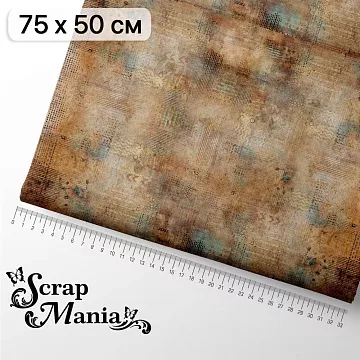 Отрез ткани 75х50 см "Элементарно, Ватсон! Тени прошлого" (ScrapMania)