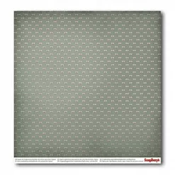 Бумага "Райские птицы. Барбарис" (ScrapBerry's)