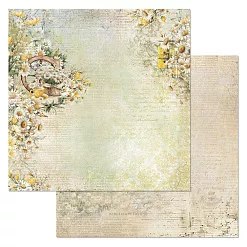 Бумага "Сезон ромашек. Ромашковый чай" (ScrapMania) Бумага "Сезон ромашек. Ромашковый чай" (ScrapMania)