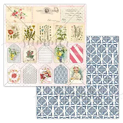 Бумага 30х30 см "Вкус лета. Напишу тебе письмо" (Summer Studio)