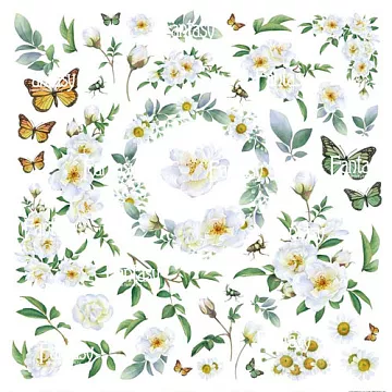 Бумага 30х30 см "Дверь в Лето 8. Для вырезания" (Fantasy)