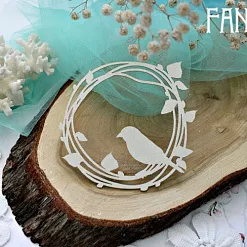 Украшение из чипборда "Ботаника 523" (Fantasy)