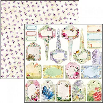 Бумага "Microcosmos. Tags" (Ciao bella)