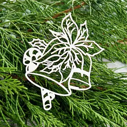 Чипборд "Колокольчики", 5,5х6 см (LeoMammy)