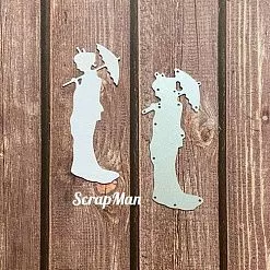 Нож "Гейша", 3,5х8,5 см (Scrapman)