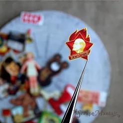 Набор тканевых высечек "СССР", 29 шт (ScrapMania)