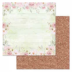 Бумага "Свадебный букет. Шебби" (ScrapMania)