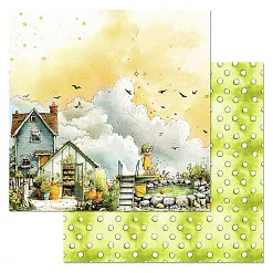 Бумага "СуперБабушка. Личный пруд" (ScrapMania)