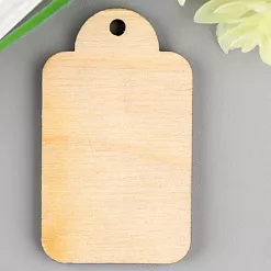 Деревянное украшение "Бирка. С Днём свадьбы" (АртУзор)