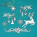 Набор украшений из чипборда "Новогодний декор" (CraftStory)