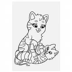 Наклейки 11х16 см "Кошечки" (АртУзор)