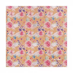 Бумага крафт с фольгированием "Райский сад" (АртУзор) Бумага крафт с фольгированием "Райский сад" (АртУзор)